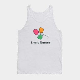 Lively Nature LOGO with Text Tank Top